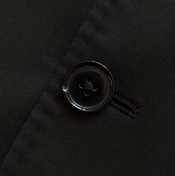 Dolce & Gabbana Martini Fit Black Wool Silk Blazer Suit Jacket | Size 46 - Picture 15 of 16